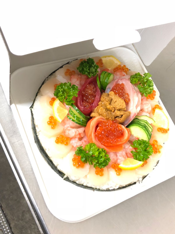 ケーキ寿司